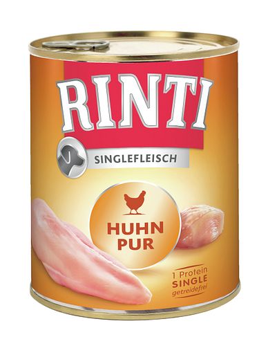 RINTI Singlefleisch 800g Dose Hundenassfutter