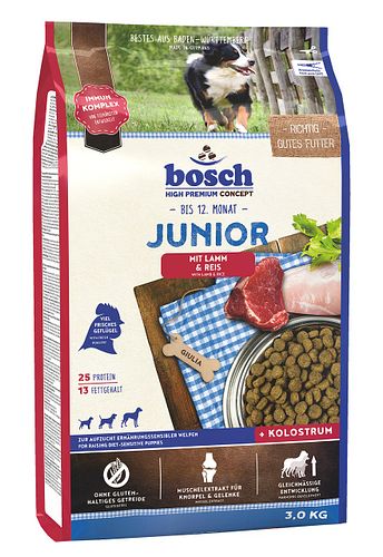 bosch Junior Lamm & Reis Hundetrockenfutter