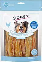 DOKAS Hühnerbrust in Streifen Hundesnack 250 Gramm