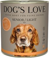 Dog's Love Senior 800g Dose Hundenassfutter