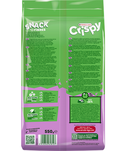 Versele CRISPY Snack with Fibres