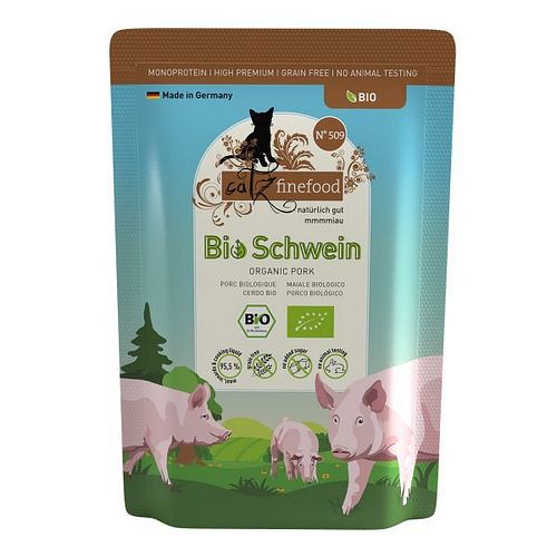catz finefood Bio 12 x 85g Katzennassfutter