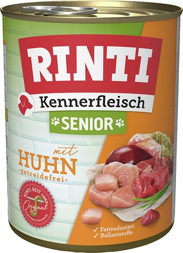 RINTI Kennerfleisch Senior 800g Dose Hundenassfutter