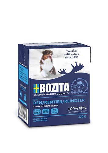 Bozita Happen in Gelee 370 Gramm Hundenassfutter