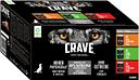 Vorschaubild CRAVE Huhn & Truthahn, Lachs & Rind, Lachs & Truthahn Multipack 6 x 400 Gramm Hundenassfutter