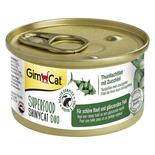 GimCat Superfood ShinyCat Duo 70 Gramm KatzennassfutterVorschaubild