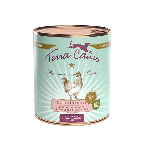 Terra Canis Getreidefrei 800g Dose Hundenassfutter