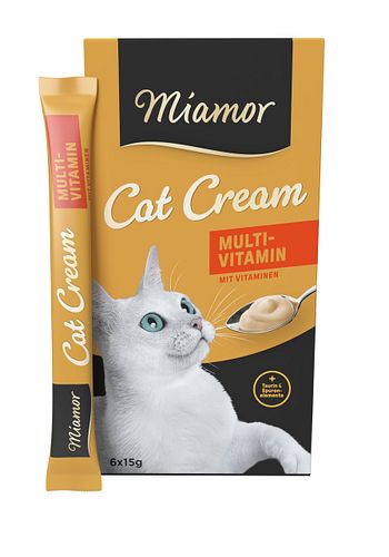 Miamor Cat Cream 6 x 15 Gramm Multipack Katzensnack