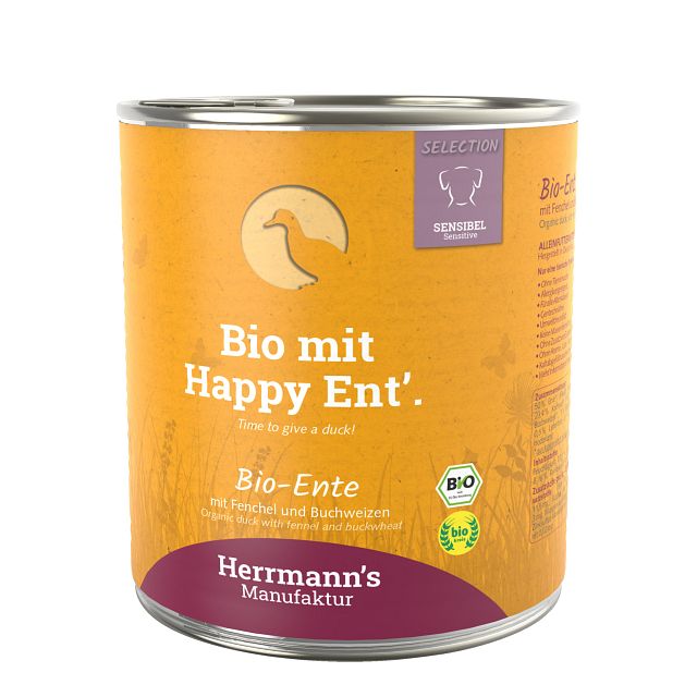 Herrmann's Selection Sensibel / Sensitiv 800g Dose HundenassfutterVorschaubild