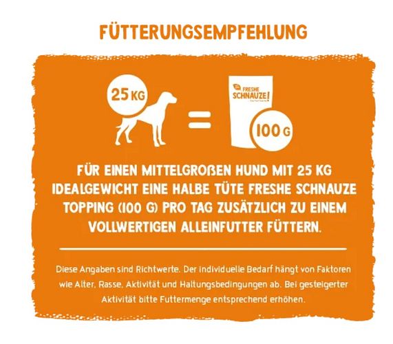 BOSCH Freshe Schnauze Topping 200g gelbes Ackergemüse