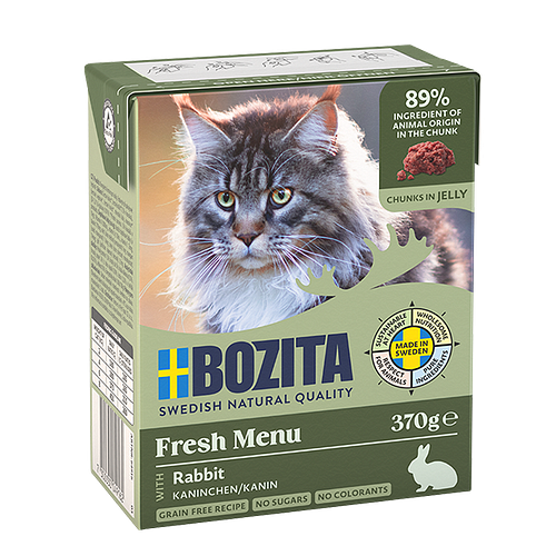 Bozita Häppchen in Gelee 370 Gramm Katzennassfutter