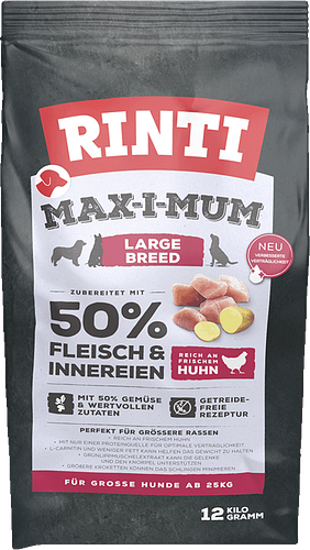 RINTI Max-i-mum Large Breed Hundetrockenfutter