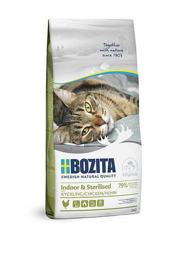 Bozita Indoor & Sterilised Chicken Katzentrockenfutter