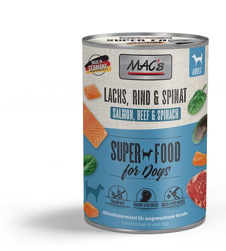 MAC's SuperFood for Dogs Dose Hundenassfutter