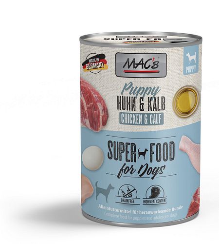 MAC's SuperFood for Dogs Dose Hundenassfutter
