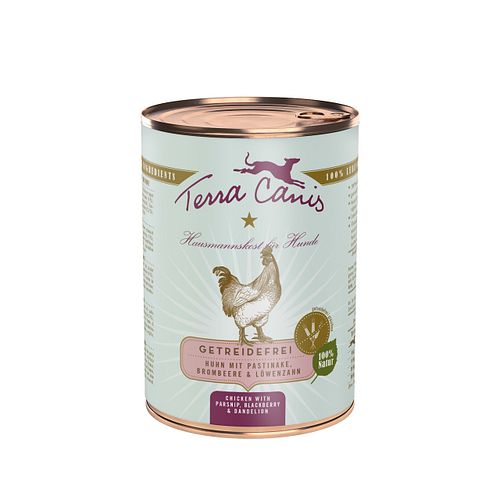 Terra Canis Getreidefrei 400g Dose Hundenassfutter