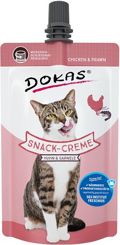 DOKAS Snack-Mix Milk & Creme Katzensnack