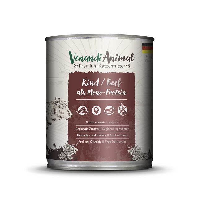 Venandi Animal Monoprotein 800g KatzennassfutterVorschaubild