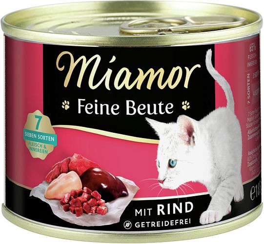 Miamor Feine Beute 185g Dose Katzennassfutter