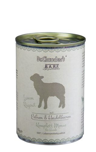 Dr. Clauder's BARF Komplett Menü 400g Dosen Hundenassfutter