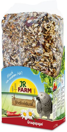 JR FARM Individual Graupapagei Vogelfutter