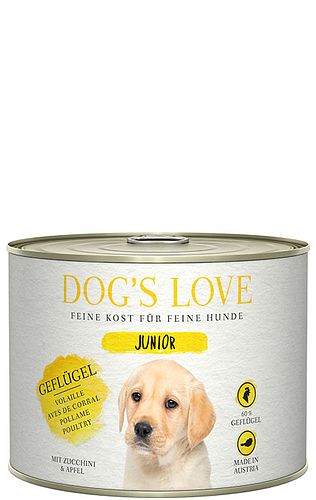 Dog's Love Junior 200g Dose Hundenassfutter