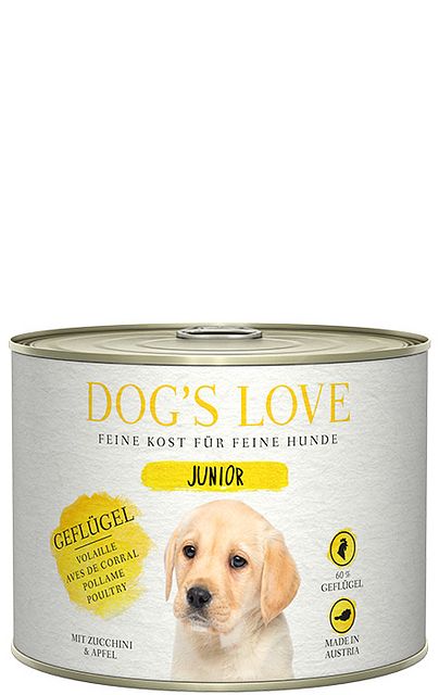 Dog's Love Junior 200g Dose HundenassfutterVorschaubild