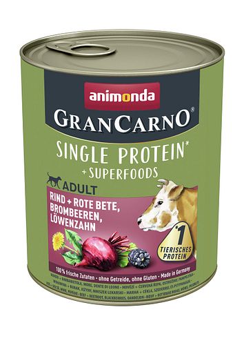 animonda Gran Carno Superfoods 800g Dose Hundenassfutter