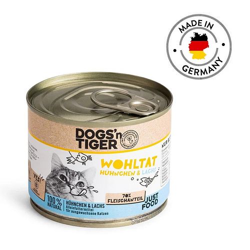 Dogs'n Tiger 200g Dose Katzenassfutter