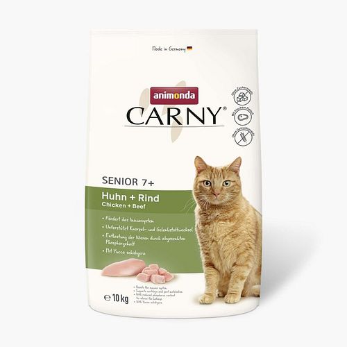 animonda Carny Senior Huhn & Rind Katzentrockenfutter