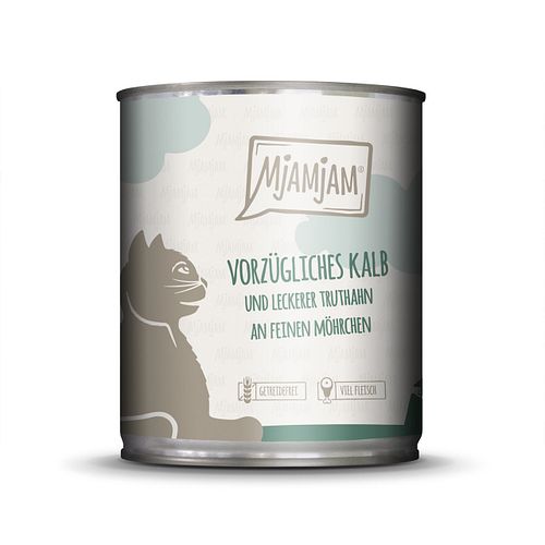 MJAMJAM Leckere Mahlzeit 800g Dose Katzennassfutter