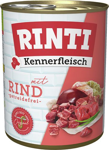 RINTI Kennerfleisch 800g Dose Hundenassfutter