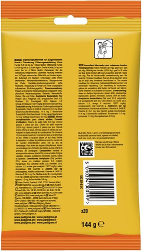 Pedigree Schmackos 20 Stück Hundesnack