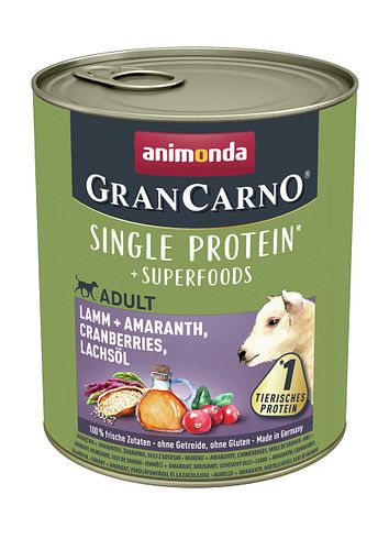 animonda Gran Carno Superfoods 800g Dose Hundenassfutter