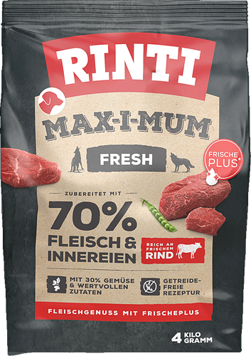 RINTI Max-I-Mum Rind Hundetrockenfutter