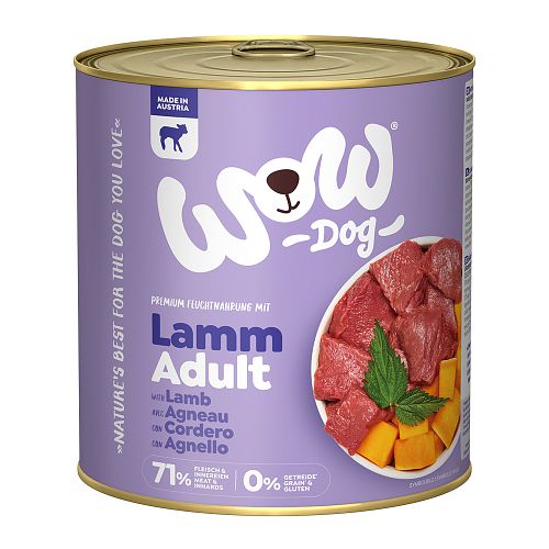 WOW Adult 800g Dose Hundenassfutter