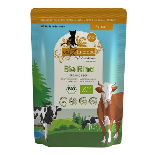 catz finefood Bio 12 x 85g Katzennassfutter