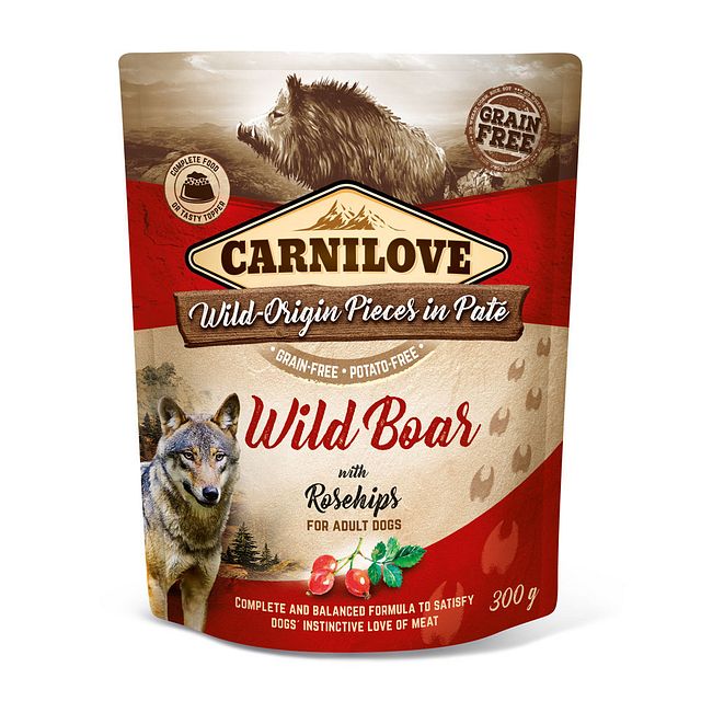 CARNILOVE Pieces in Paté 300 Gramm HundenassfutterVorschaubild