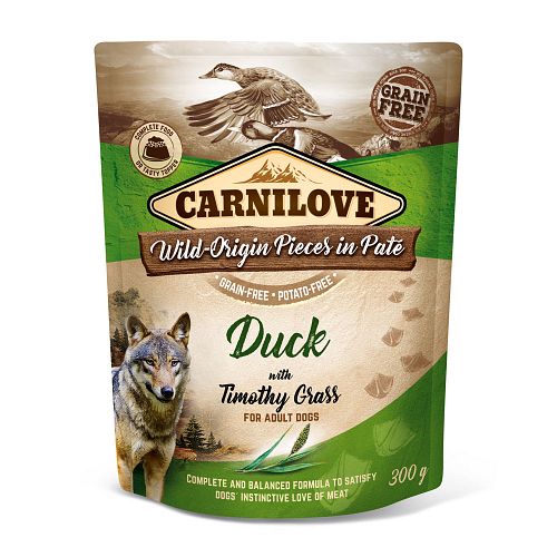 CARNILOVE Pieces in Paté 300 Gramm Hundenassfutter