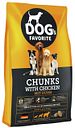 Vorschaubild HAPPY DOG Dog's Favorite Chunks Hundetrockenfutter