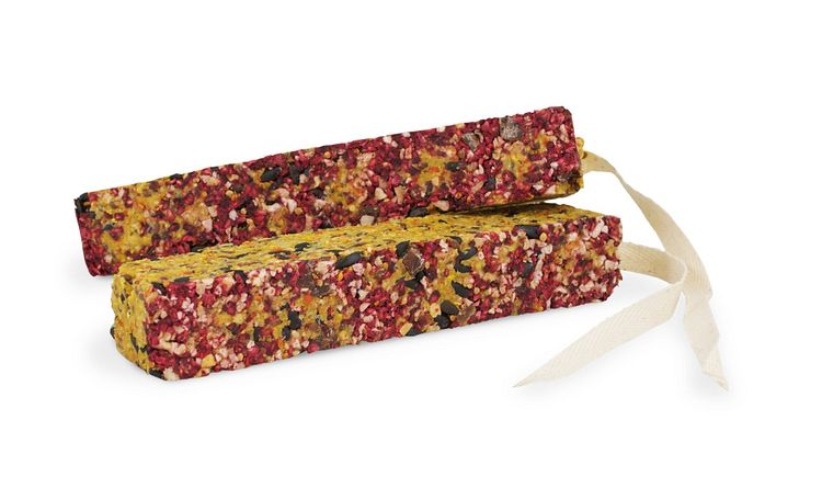 JR FARM Birdys Papagei Banane-Dattel-Himbeere (2 Stück) Vogelsnack