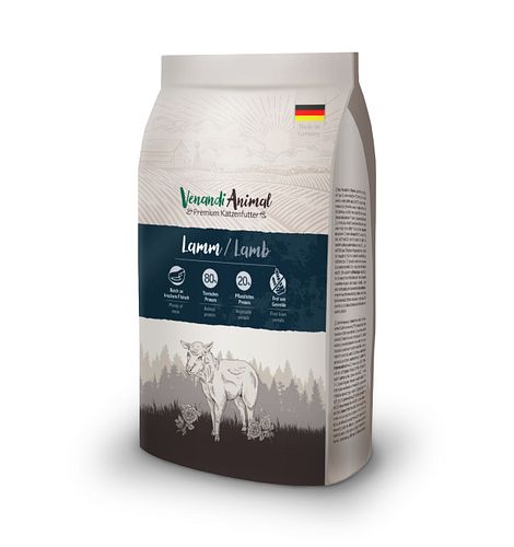 VenandiAnimal Lamm Katzentrockenfutter