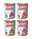 Vorschaubild RINTI Kennerfleisch Dose 24 x 800g Mixpaket (Kalb,Geflügelherzen,Wild,Schinken) Hundenassfutter