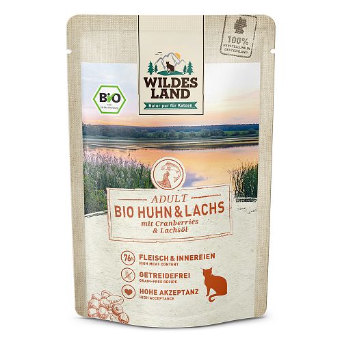 WILDES LAND Katze BIO 85g