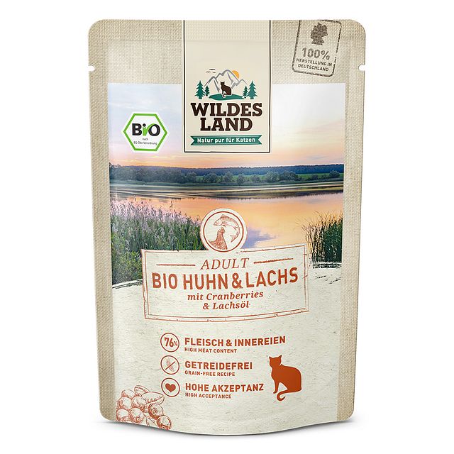 WILDES LAND Katze BIO 85gVorschaubild