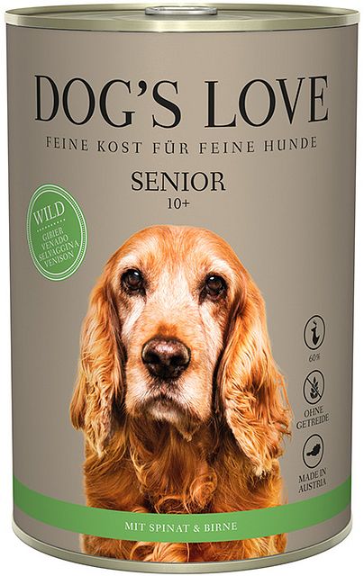 Dog's Love Senior 400g Dose HundenassfutterVorschaubild