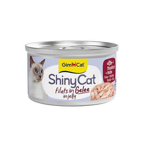 GimCat ShinyCat Jelly 70g-Dose Katzennassfutter