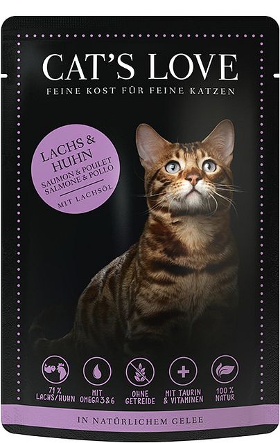 Cat's Love Adult Mix 85g Beutel KatzennassfutterVorschaubild