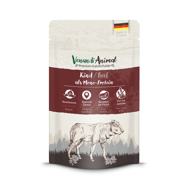 Venandi Animal Monoprotein 125g KatzennassfutterVorschaubild