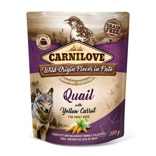 CARNILOVE Pieces in Paté 300 Gramm Hundenassfutter